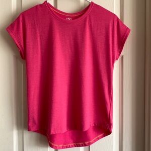 Athletic Works Active Girl’s XL Tshirt Quick-dri Pink